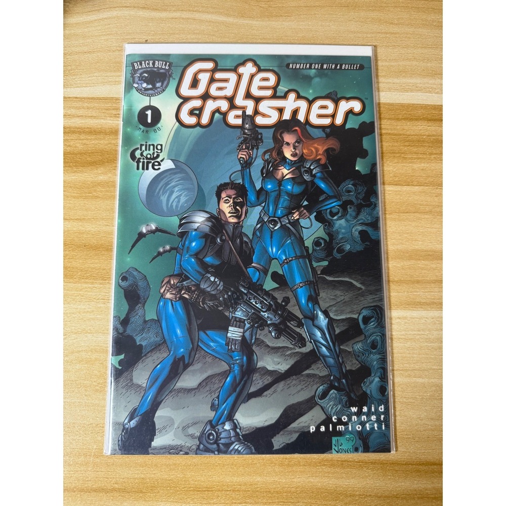 Gatecrasher #1 Black Bull Comics March 2000 Ring of Fire Waid Conner Palmiotti